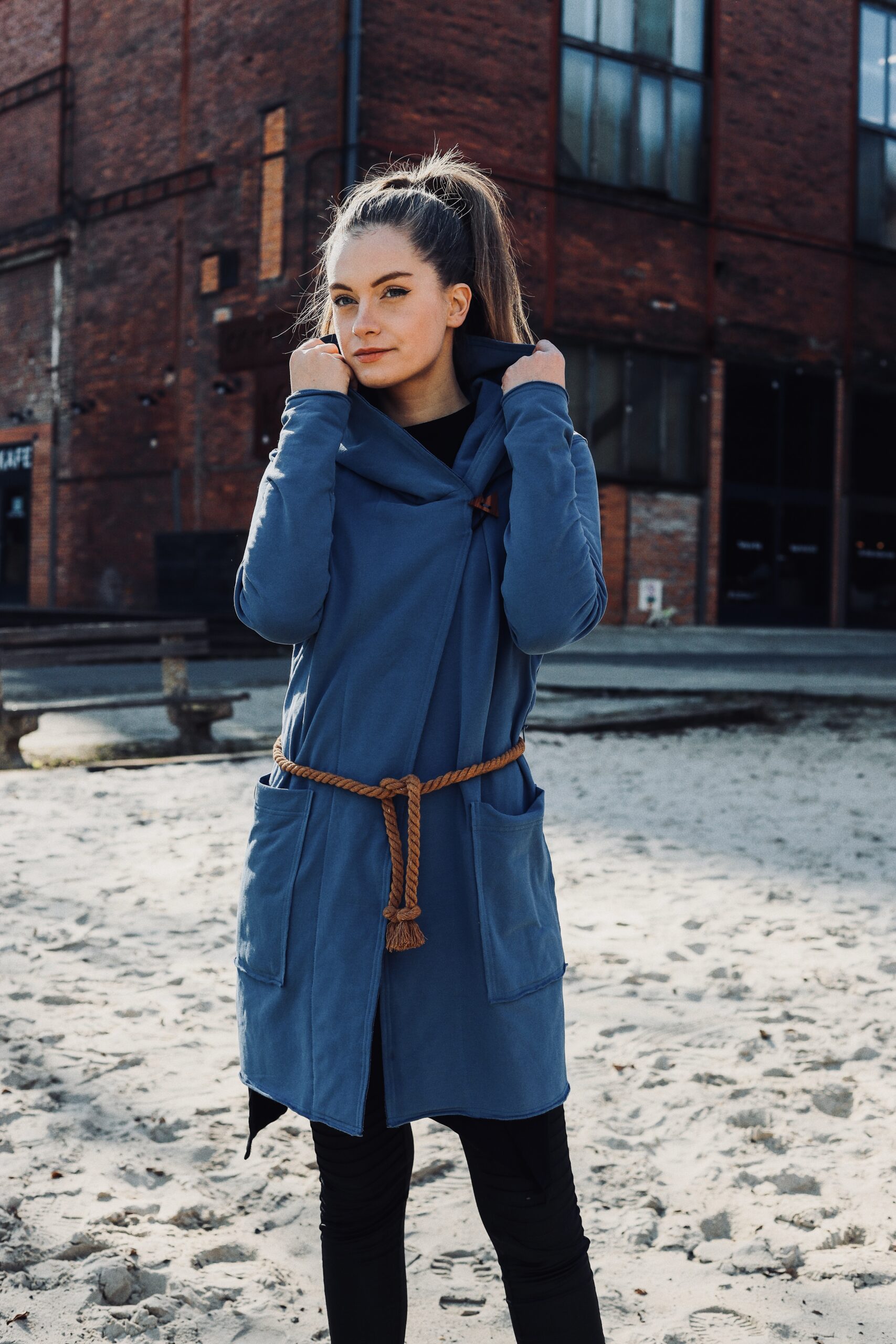 Kabátek MIDI blue